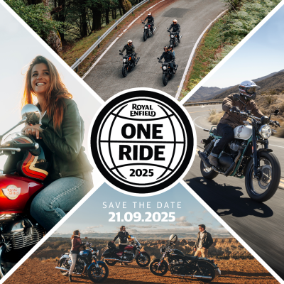 Royal Enfield organise la 14ème édition de la « One Ride », le dimanche 21 septembre 2025